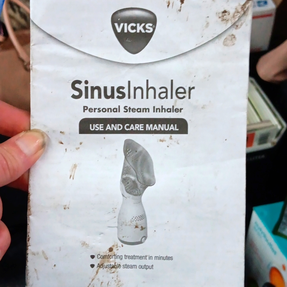 Sinus Inhaler, brand new never used, box was destroyed but still in plastic